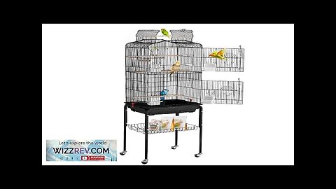 VEVOR Large Bird Cage 62 in Rolling Metal Parakeet Cage for Cockatiels Review