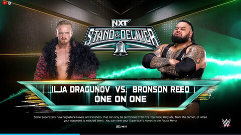 ILja Dragunov vs Bronson Reed | WWE2K25