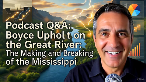 Podcast Q&A: Boyce Upholt on the Great River: The Making and Breaking of the Mississippi