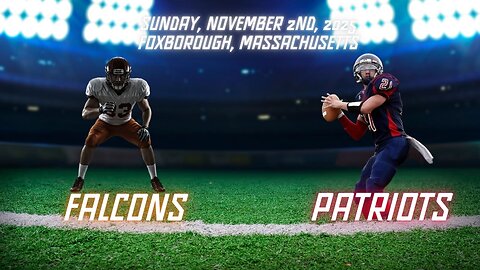 Atlanta Falcons @ New England Patriots, Week 9, Diggin' Deeper Into the NFL