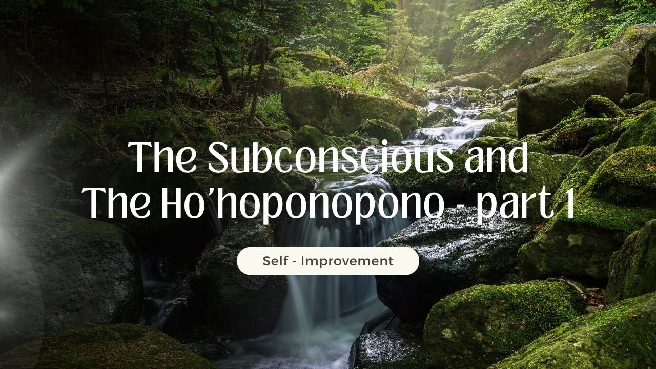 The Ho'hoponopono - part 1