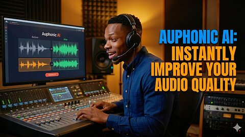 This AI Makes Your Audio Sound Studio Quality Automatically 🎧 EP #322
