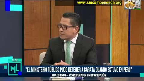 PROCURADOR ANTICORRUPCIÓN AMADO ENCO HABLA SOBRE LAVAJATO