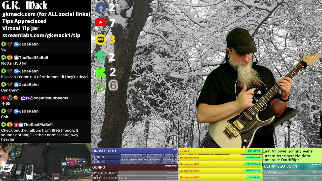G.K. Mack Live Looping Jackassery & Rants MultiStream Saturdays #164 #Livelooping #Jackassery