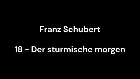 18 - Der sturmische morgen