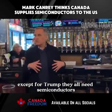 Mark Carney Thinks Canada Exports Semiconductors to the US