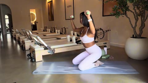 5min Pilates Back & Arms ｜ Toned Upper Body ｜ Improve Posture ｜ Daily Workout