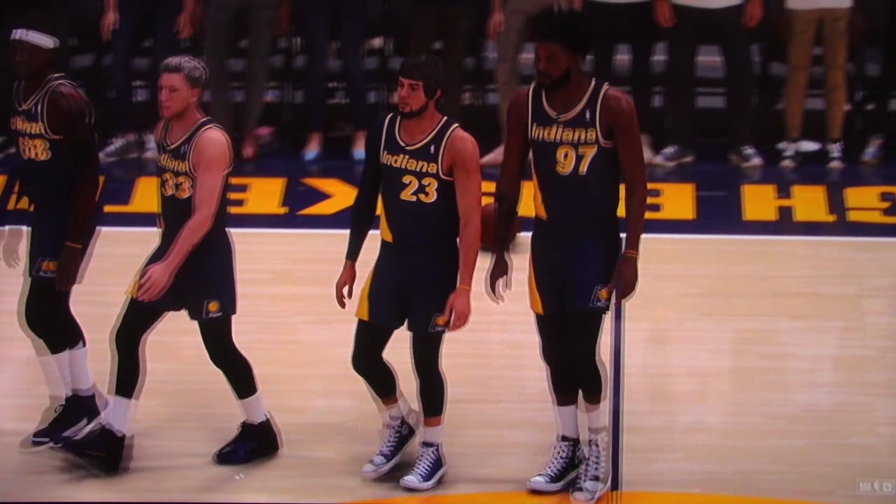 NBA2K: Pacers vs Nuggets (2OT-Dunks-Buzzer Beater)