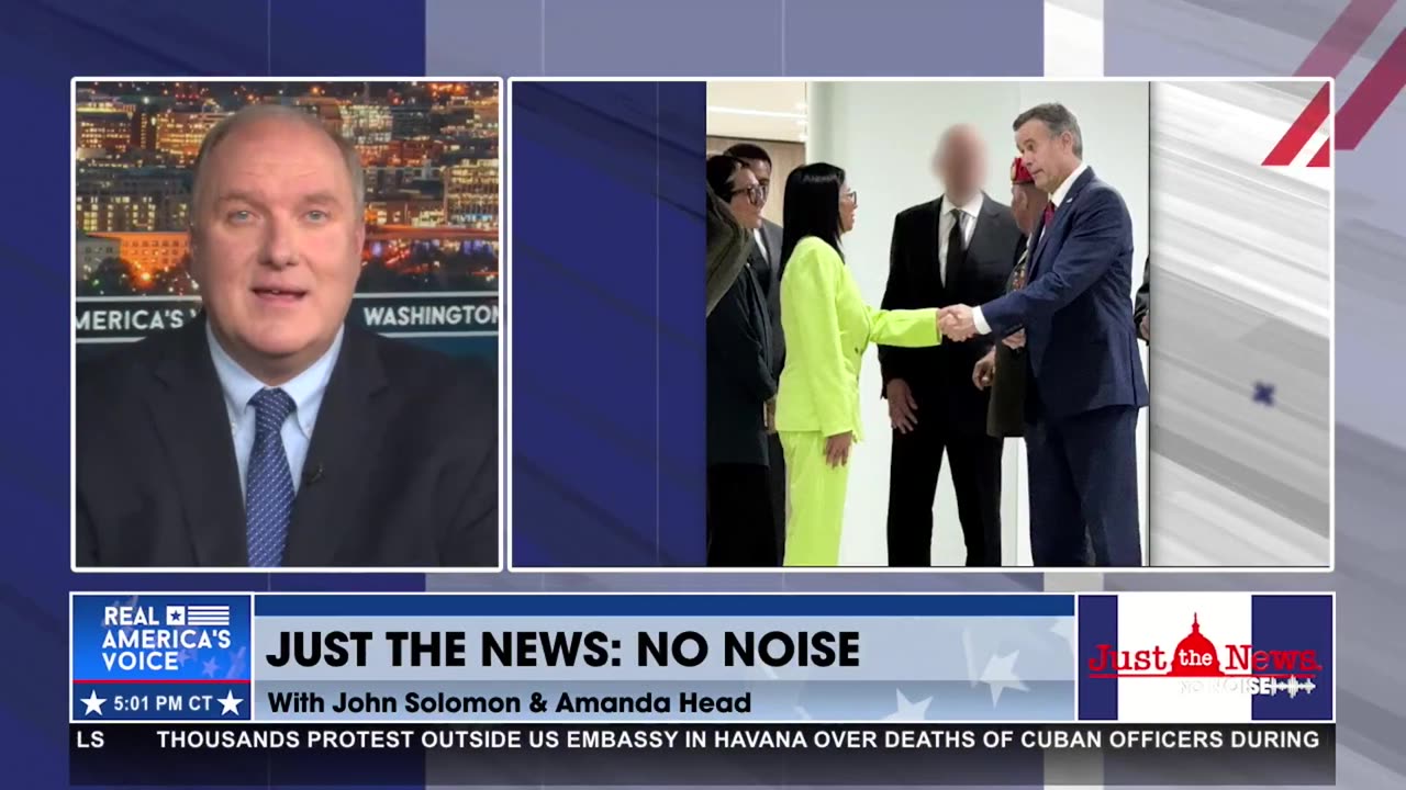 CIA DIR. RATCLIFFE MET WITH VEN. ACTING PRESIDENT RODRIGUEZ