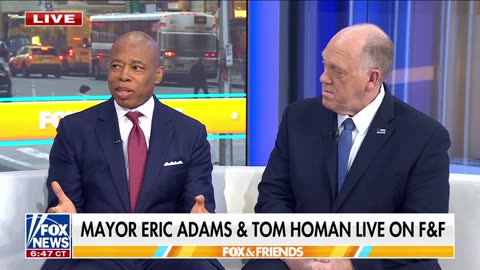 Tom Homan, Mayor Adams reveal 'game changer' move on ICE deportations