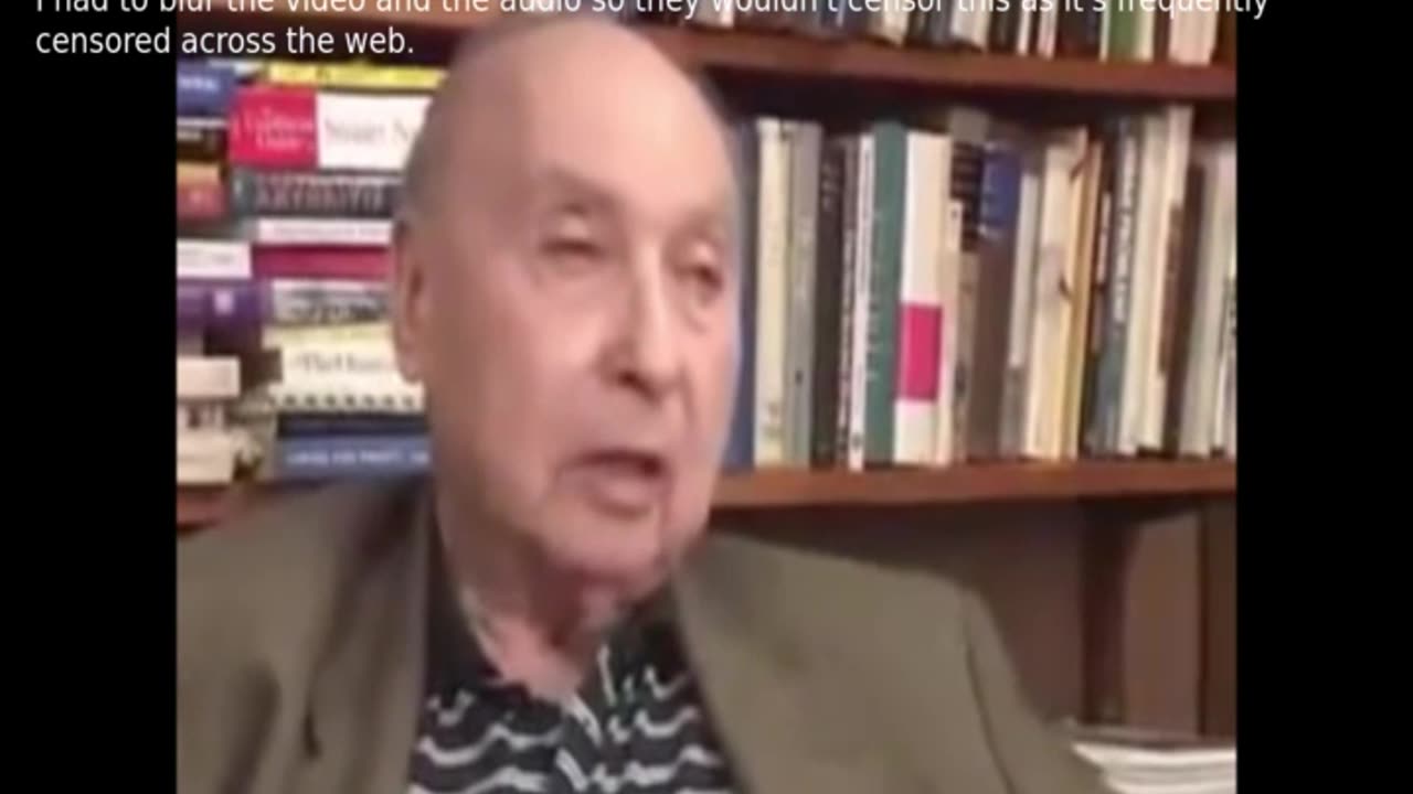 Dr. Abram Hoffer: "The Canadian Medical System is Really Sick" 2005 Interview (censored video)