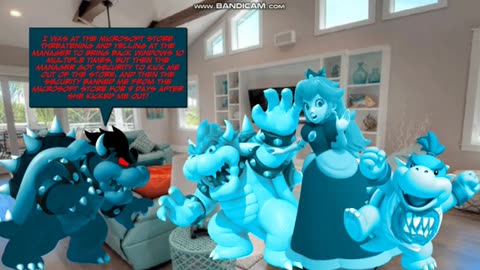 Dark Blueberry Bowser Threatens Microsoft To Bring Back Windows 10 and Gets Grounded
