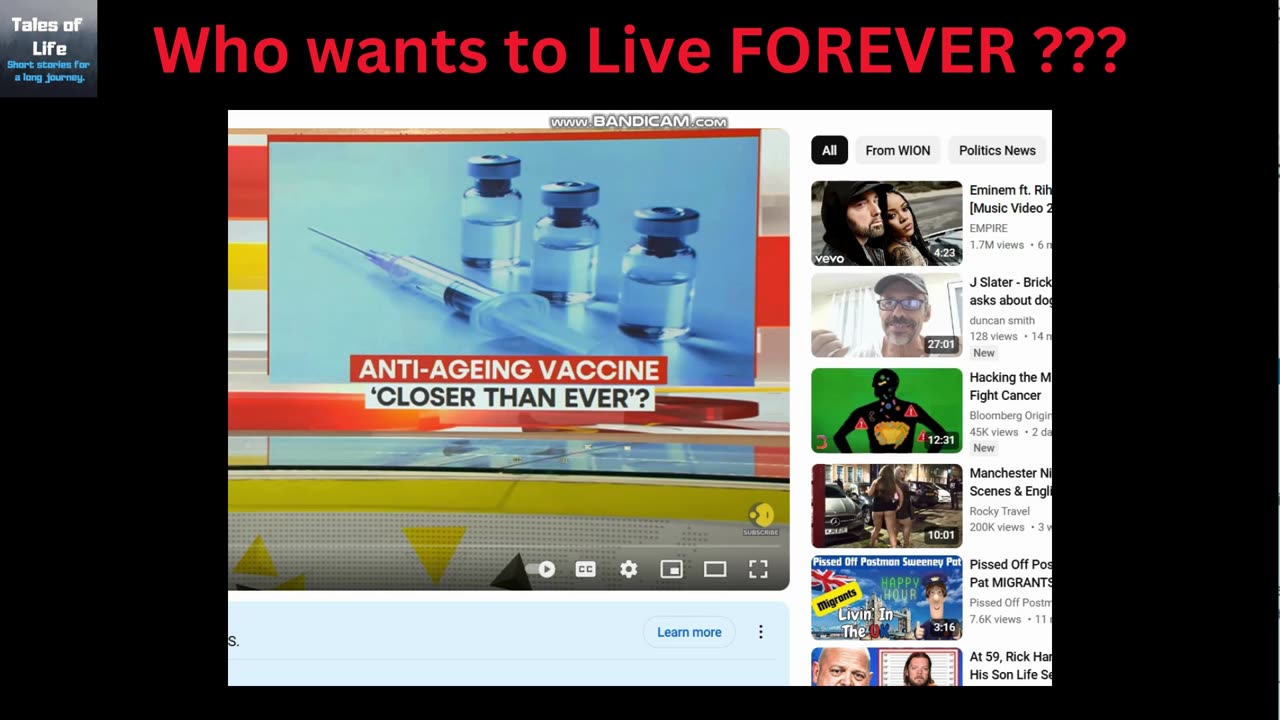 Who wants to Live Forever ???