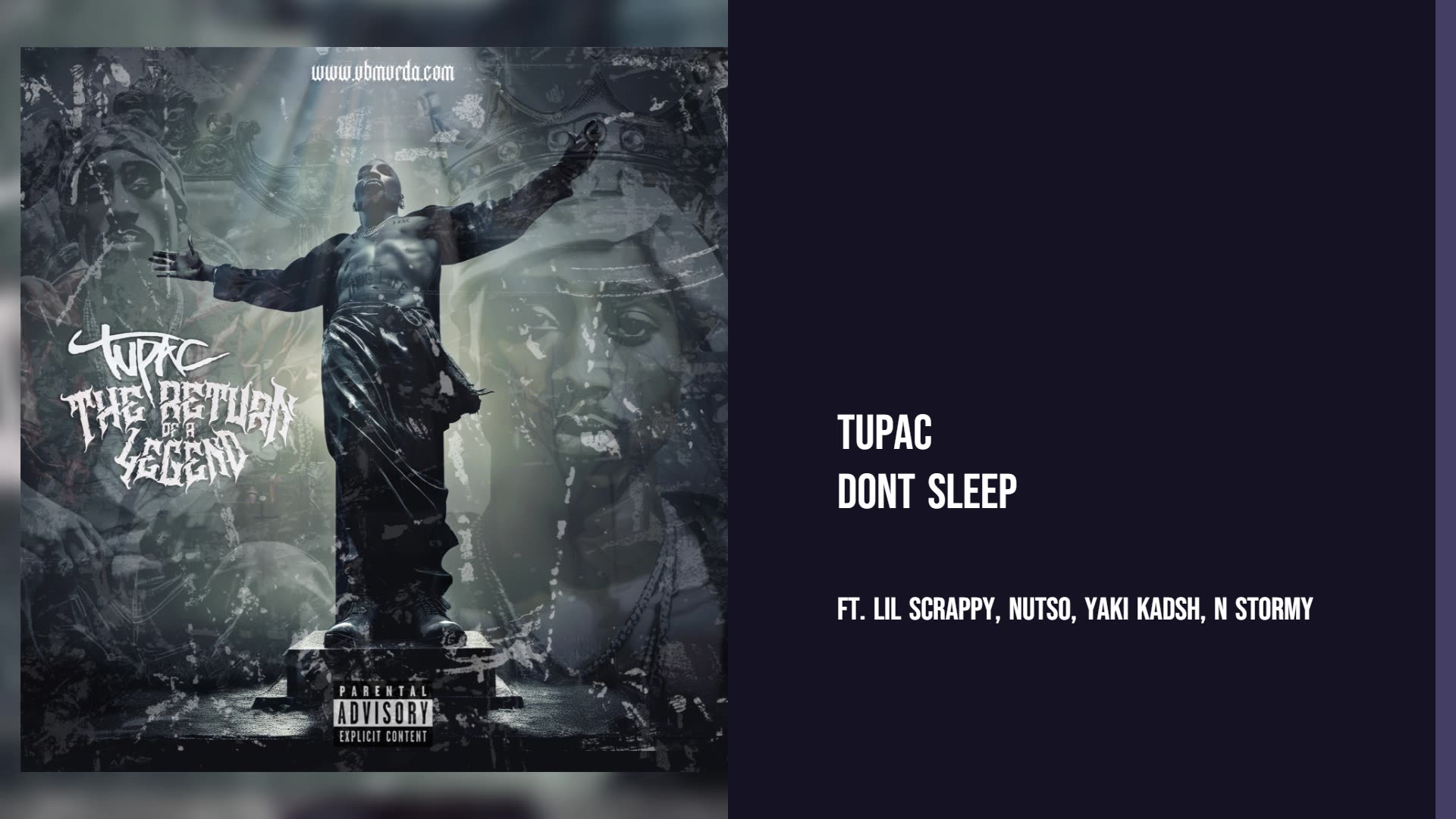 Tupac - Dont Sleep Ft. Lil Scrappy, ,Nutso, Yaki Kadsh, N Stormy