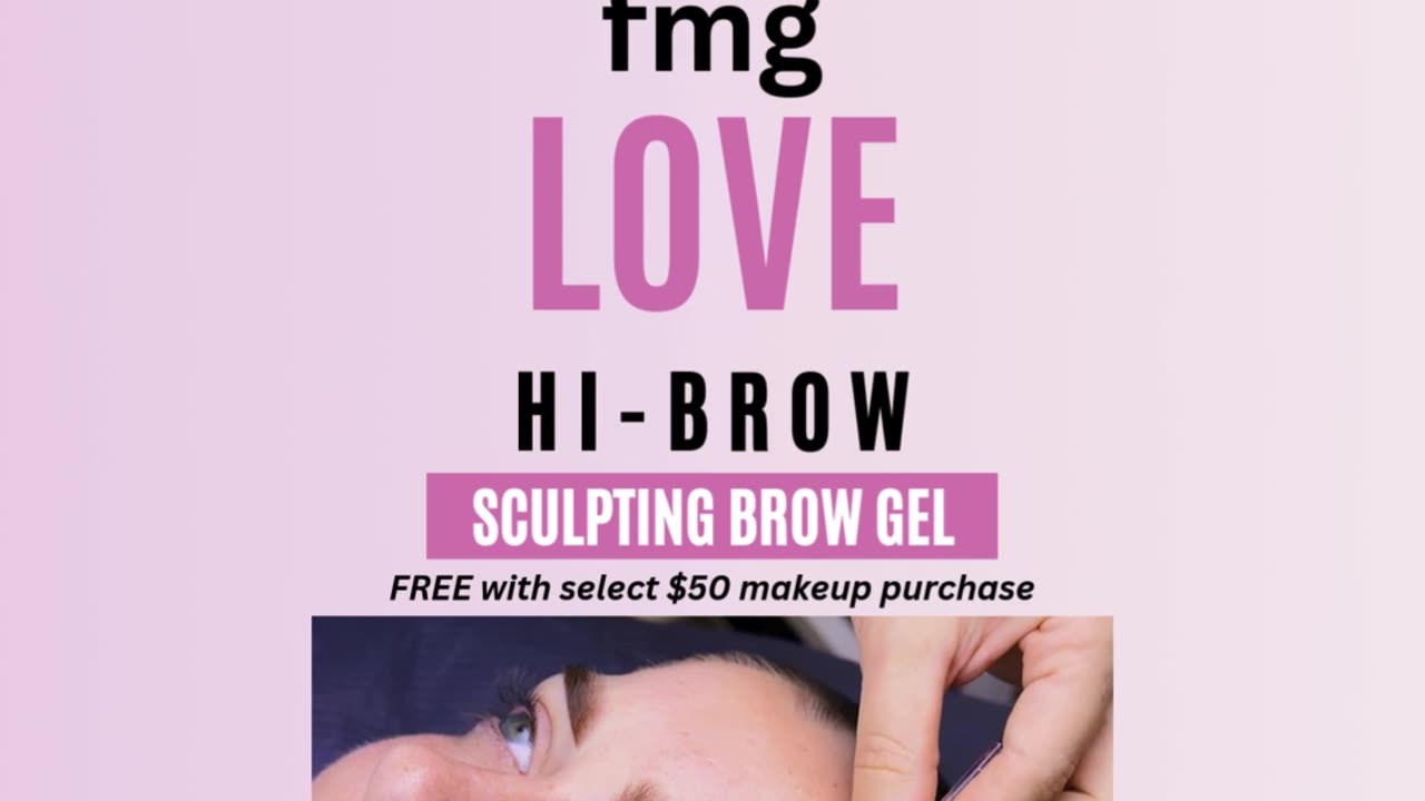 FREE fmg Colors of LOVE Hi-Brow Sculpting Brow Gel [FREE with select $50 makeup purchase]