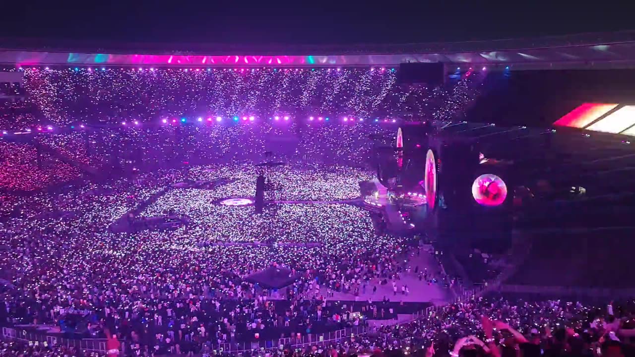 Coldplay concert in India