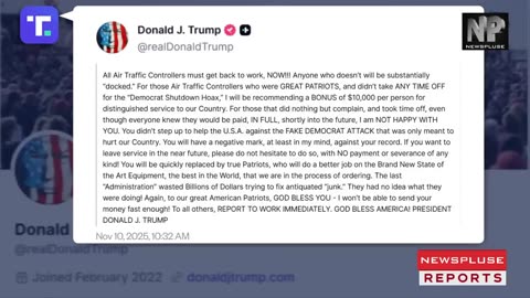 “Government Reopens — But Airport Chaos Remains!”