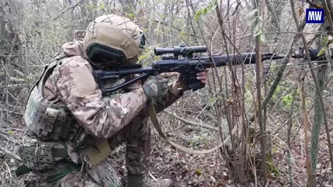 Sniper Units Enhance Camouflage Techniques in Krasnoliman Direction