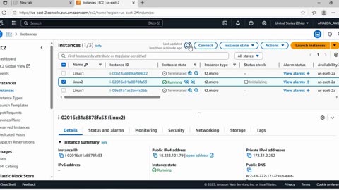 Launching Linux instance with user data by Dr. Savitha