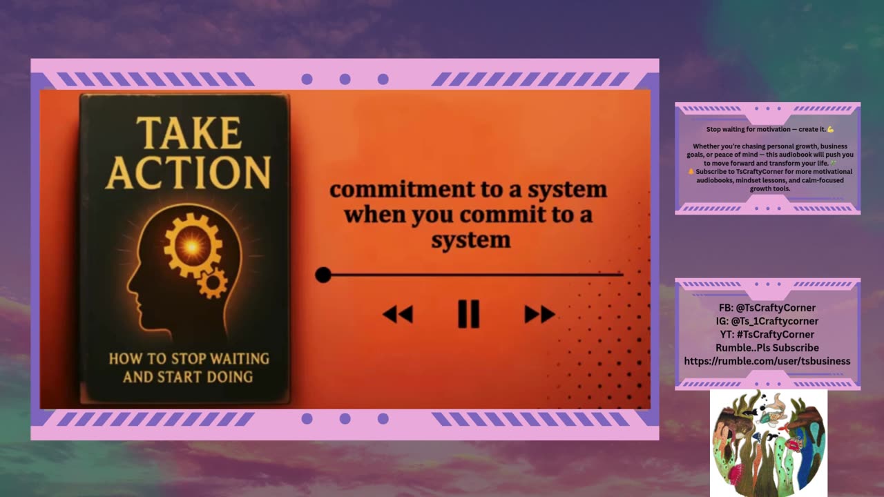 How To Force Yourself To TAKE ACTION | Audiobook Presented by TsCraftyCorner