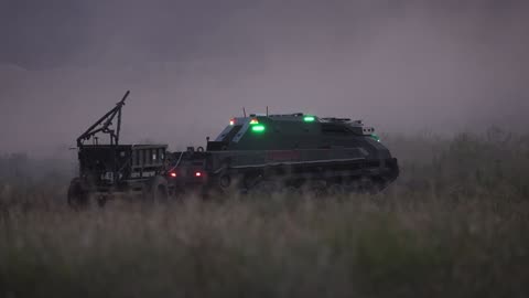 Machine Assisted Rugged Soldier project b-roll