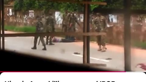 this is how they kill and whisk away Biafrans everyday just for demanding for freedom