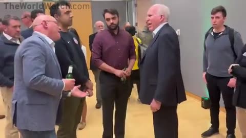 Former CIA Director John Brennan Grilled at a Public Event. Almost Comes to Blows.