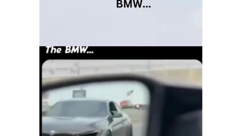 Don't Mess with a BMW with a Missing Headlight