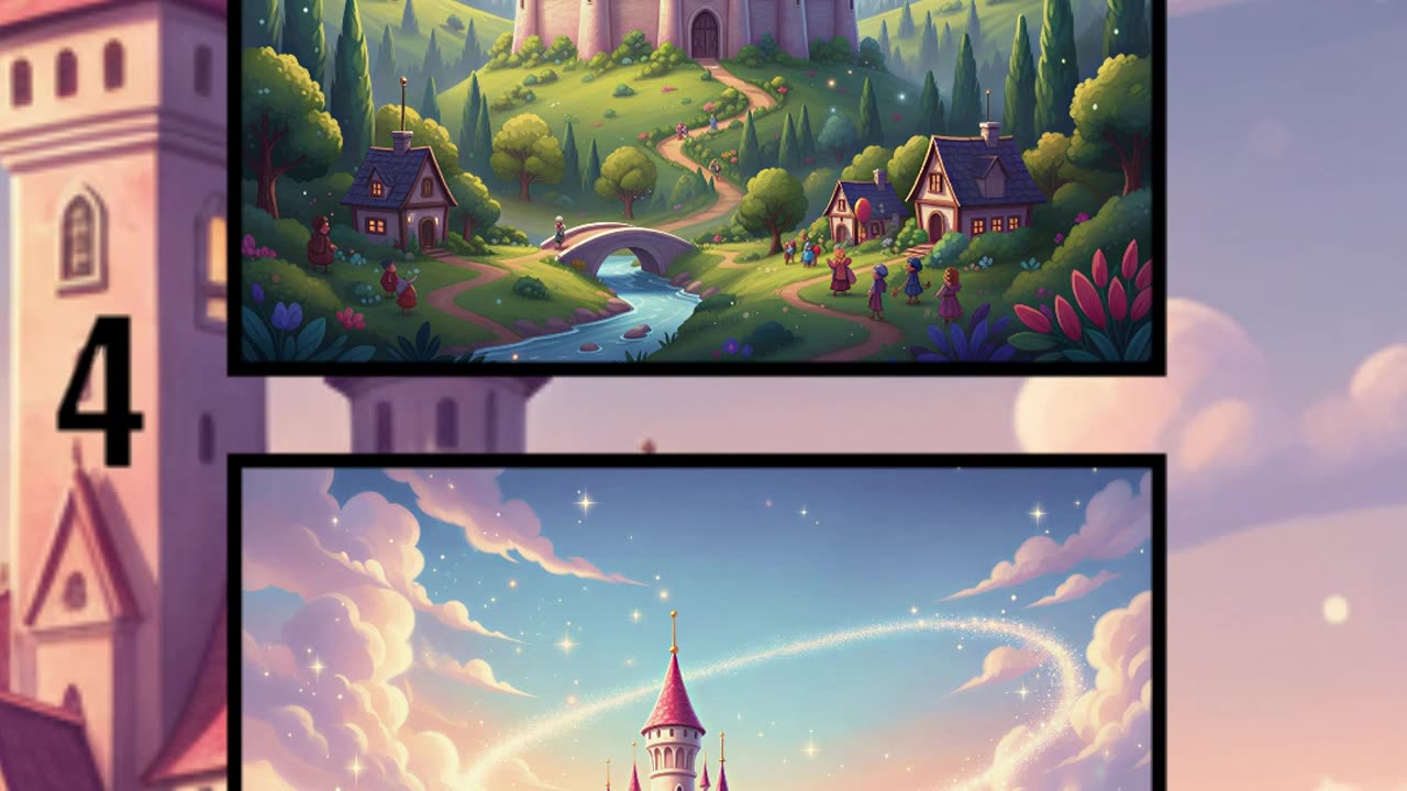 Enchanted Fairy House 🌸✨ | Spot the Differences Challenge 👀 | Magical Puzzle for All Ages