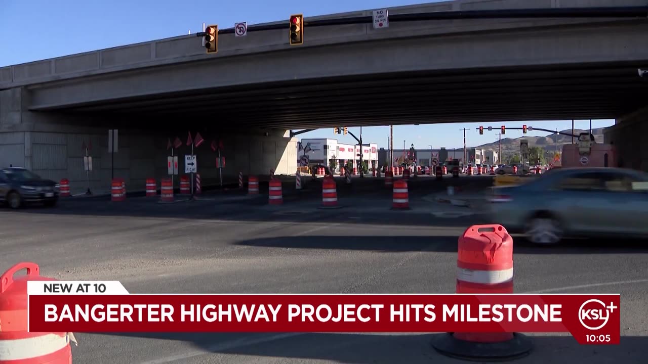 New Bangerter Highway interchange opens next week as construction hits ‘final stretch’