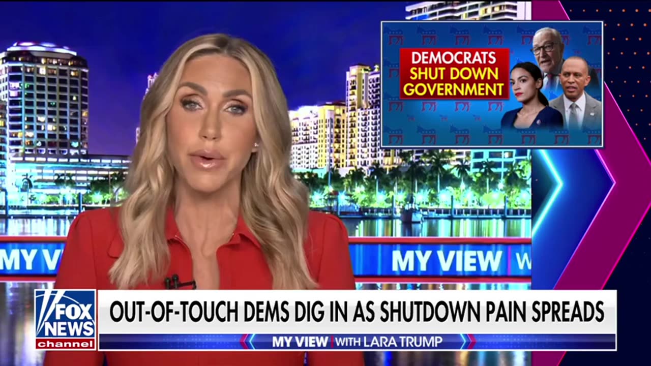 Lara Trump: Dem Shutdown Costs Millions, Yet They Attack the One Policy That's Actually Profitable