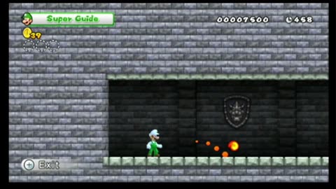 New Super Mario Bros. Wii: Super Guide (Wii) - World 2/Part 4 (NO COMMENTARY)