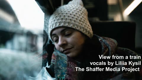 View from a train video (#europop ) -- vocals by Liliia Kysil -- #europopmusic #trainjourney