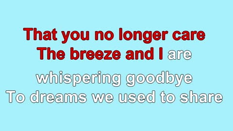 Breeze and I, The (1940)