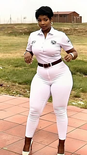 She don’t chase attention-she moves and it finds her 😮‍🔥 Every step, pure confidence