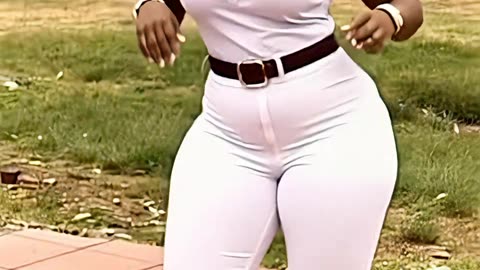 She don’t chase attention-she moves and it finds her 😮‍🔥 Every step, pure confidence