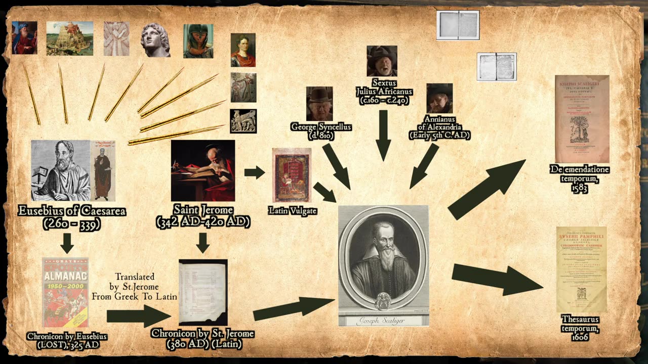 Falsified History - Scaliger Chronology Part 3.1