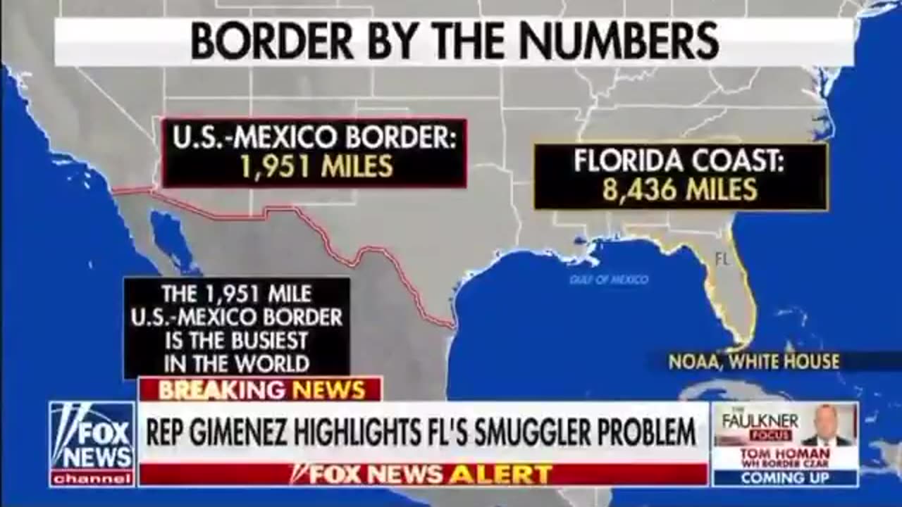 Florida’s border is over 8,000 miles & human trafficking rings from Communist China