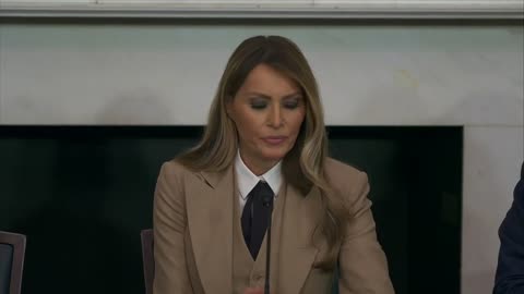 First Lady Melania Trump, Sen. Ted Cruz speak on anti-revenge porn bill