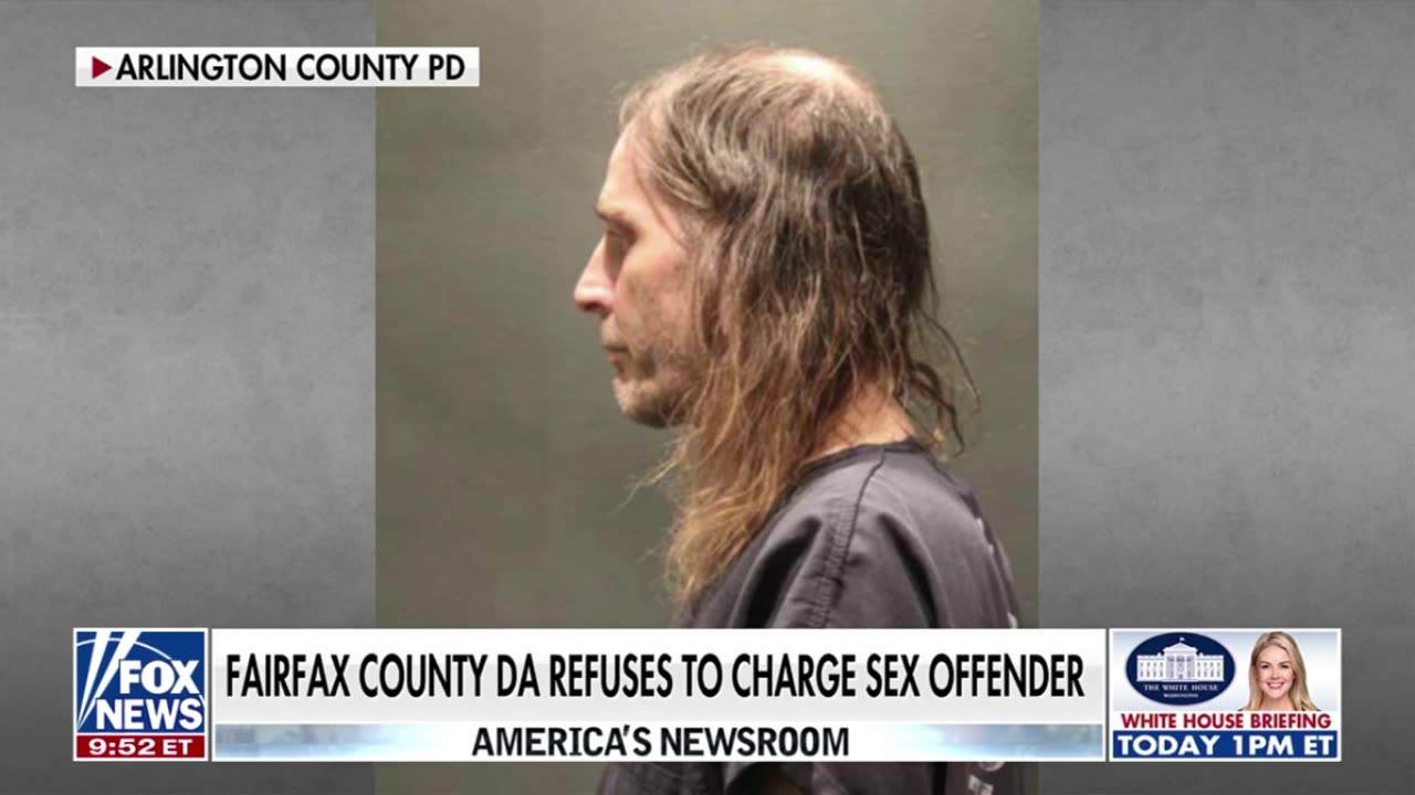 Fairfax County DA refuses to charge sex offender.