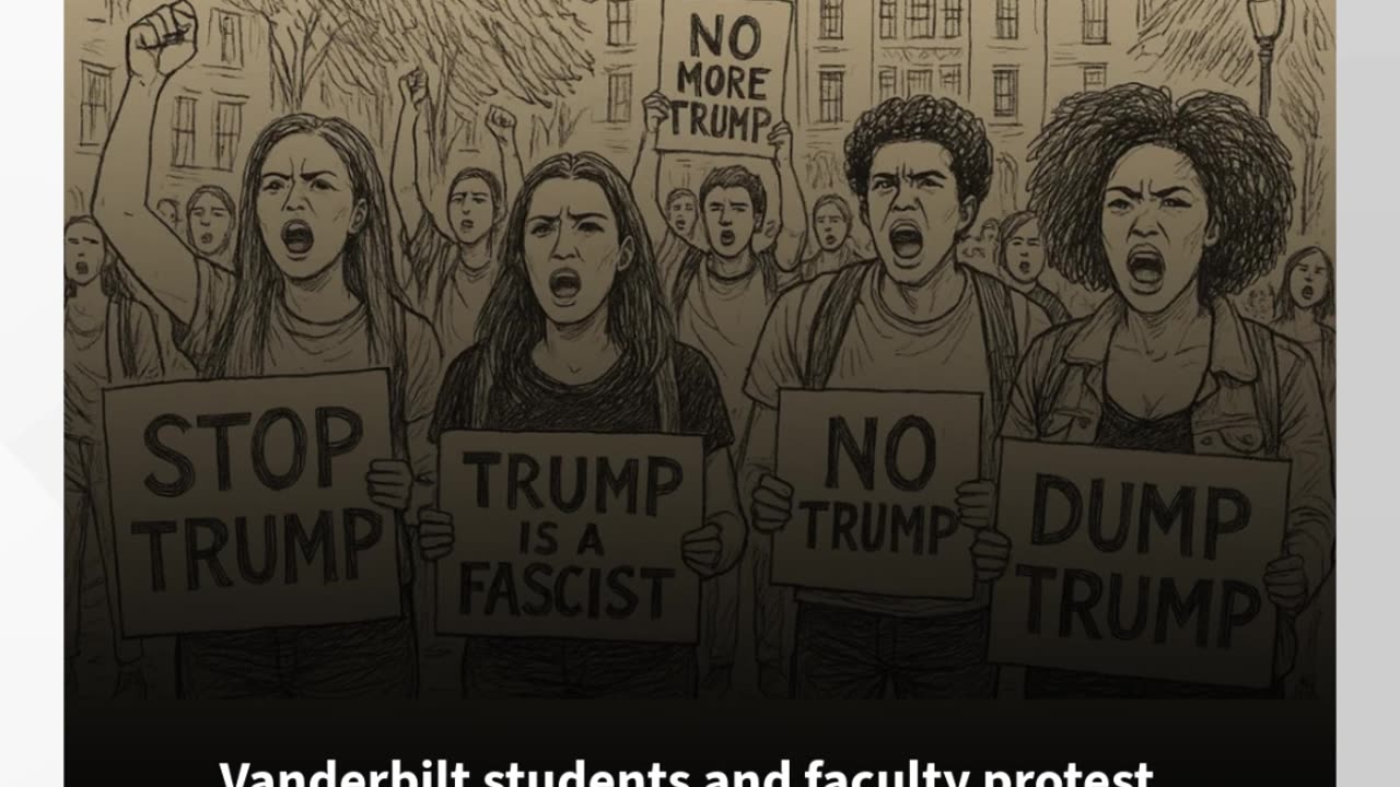 Vanderbilt students and faculty protest Trump's Higher Ed Compact