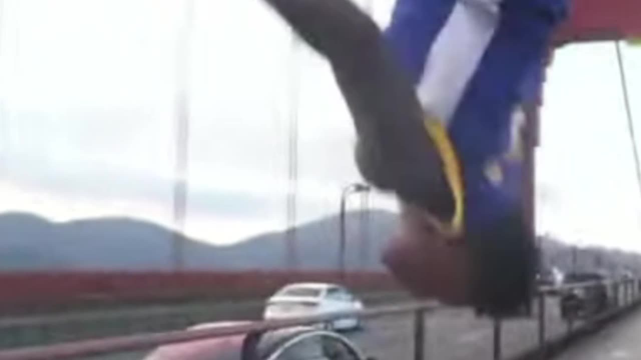 🎥IShowSpeed BackFlips On Golden Gate Bridge😨