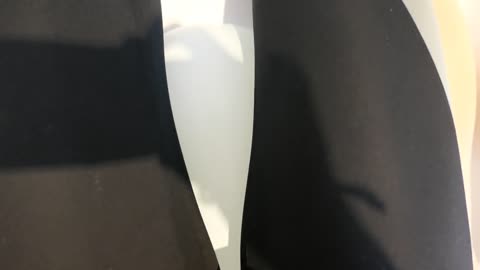 Velký bílý s vodou hopky zepředu i zezadu