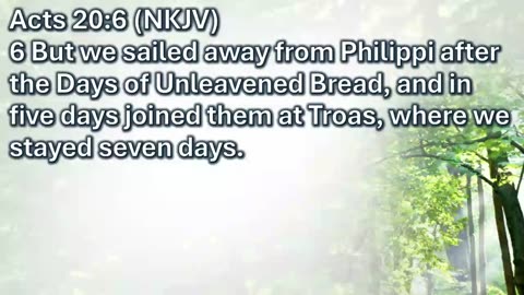 October 19 2025 Acts Chapter 20 Part 1