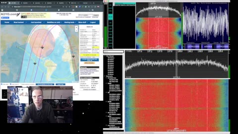 Tracking NOAA 18: Live Satellite Signals Captured from my living room!