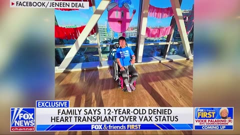 FOX & FRIENDS -- FAMILY member of VICE PRESIDENT JD VANCE DENIED TRANSPLANT at CINCINNATI Children’s