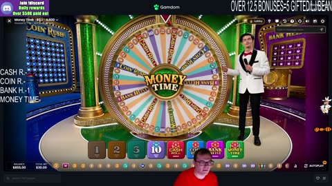 MONEY TIME LIVE CASINO GAME EXTRAVAGANZA!