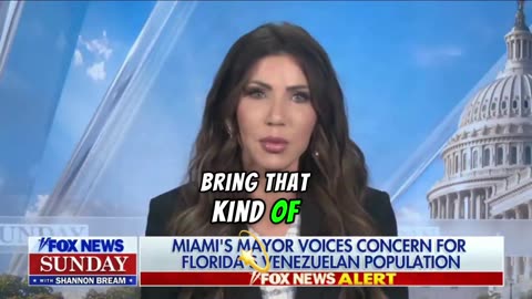 Noem Says Venezuela Is ‘More Free Today’ as U.S. Signals Shift on TPS Policy