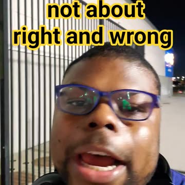 sometimes its not about right and wrong