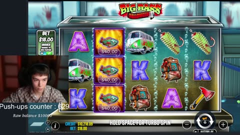 Max Win? Let’s Hunt! 1FS=1 Push-up #casino #liveslots